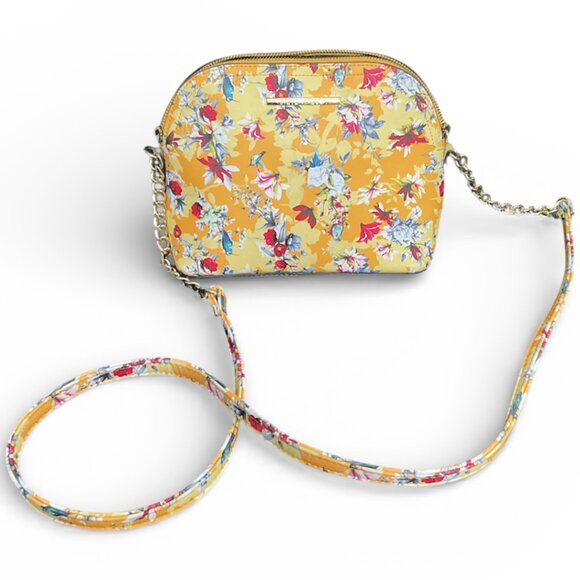 Steve Madden Handbags - Steve Madden Floral Dome Crossbody Bag